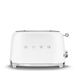 OUTLET - Toster na 2 kromki Smeg Biały mat (TSF01WHMEU)