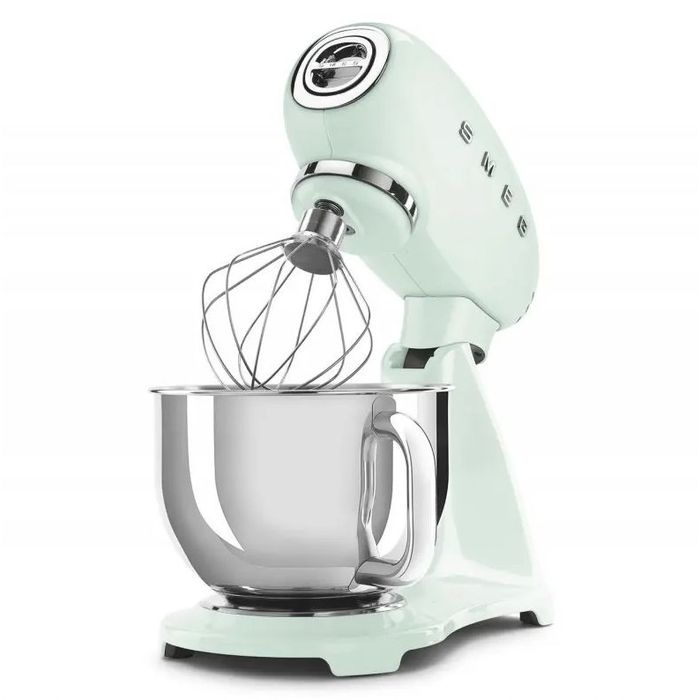 Mikser planetarny 50's style Pastelowa zieleń 4,8L Smeg (SMF03PGEU) 