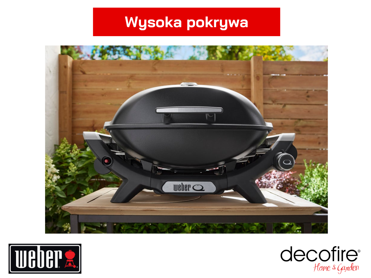 Grill gazowy Weber Q 2100N – wysoka pokrywa