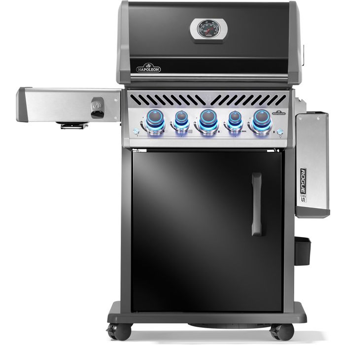 Grill gazowy Napoleon Rogue PRO-S 425 RSIB z palnikami bocznym i tylnym na podczerwień czarny (RPS425RSIBPK-2-PL-R)