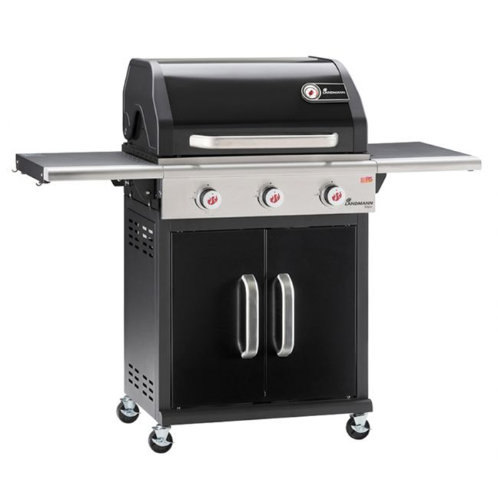 Grill gazowy Landmann Triton PTS 3.0 czarny (12932)