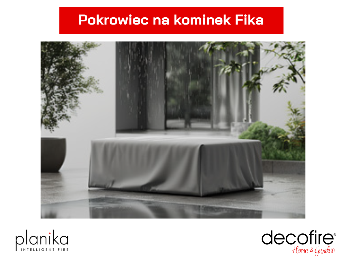 Pokrowiec na kominek gazowy Planika Fika