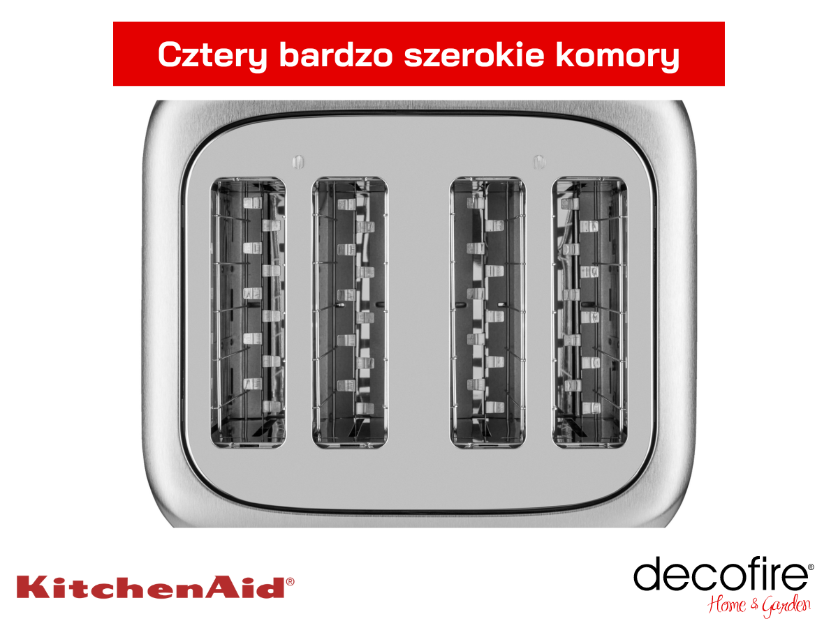Cztery bardzo szerokie komory