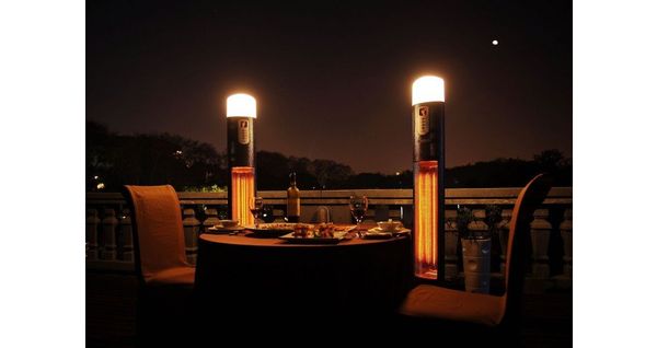 Promienniki ciepła do ogródków restauracyjnych