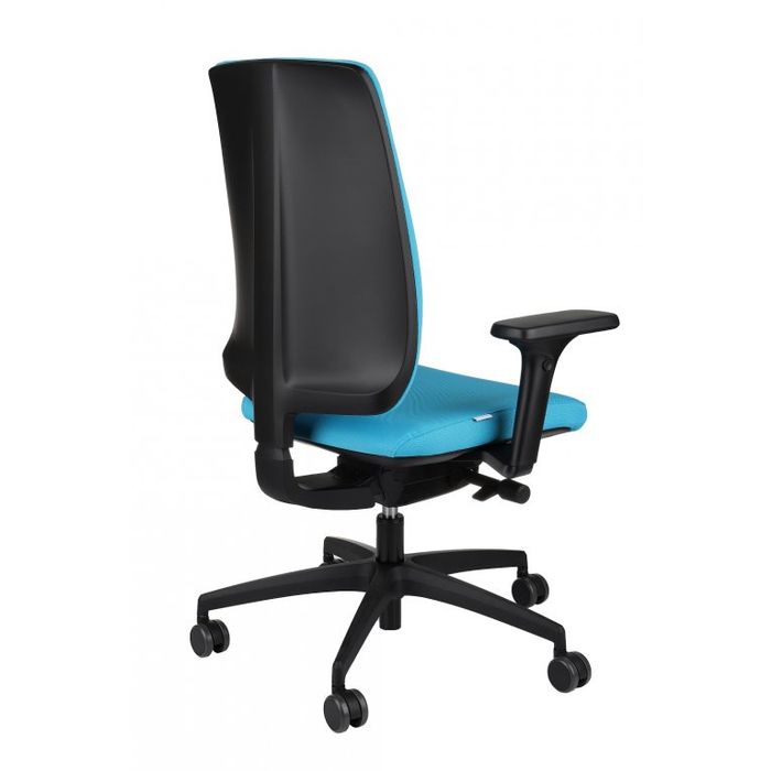 Fotel biurowy Grospol Valio BT black chrome tkanina Magic Velvet - 10 kolorów