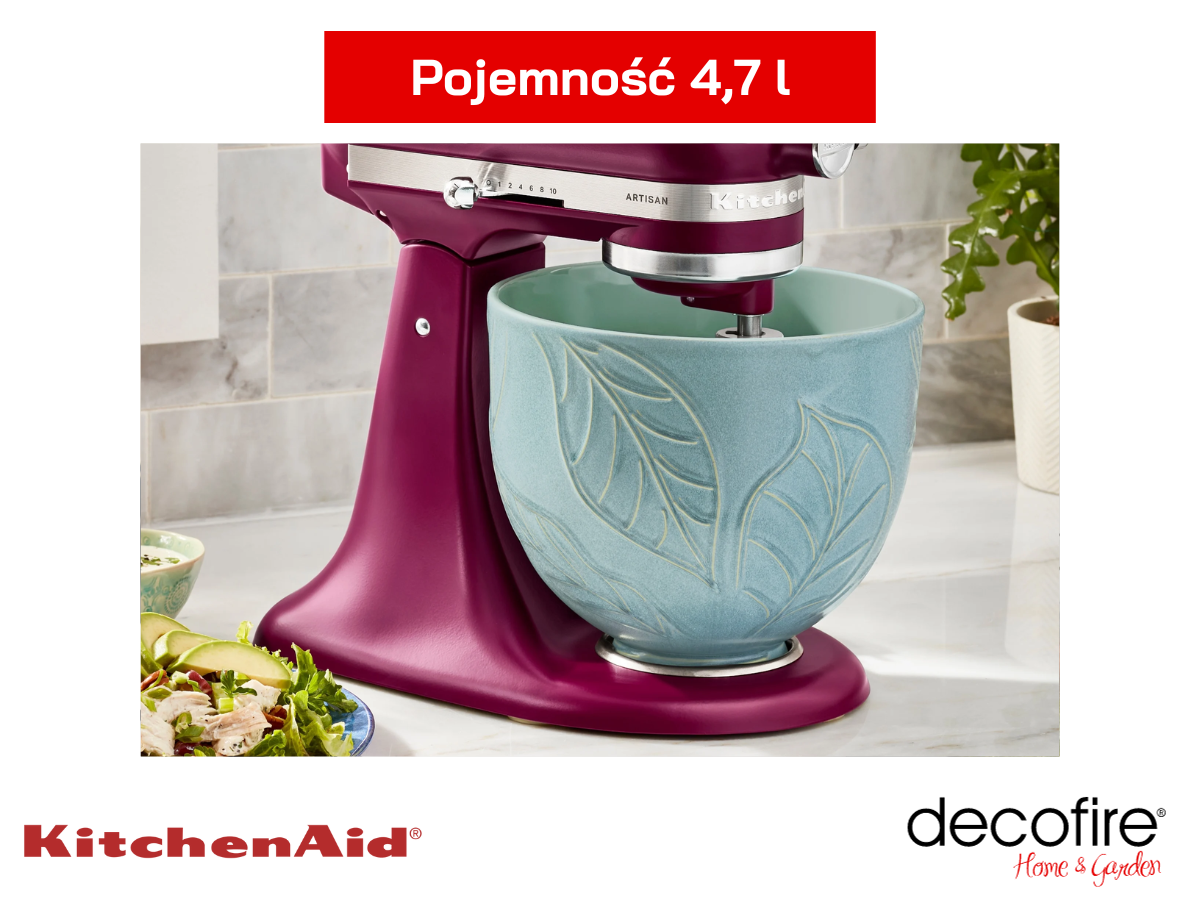Pojemność 4,7 l dzieży ceramicznej Spirng Leaves