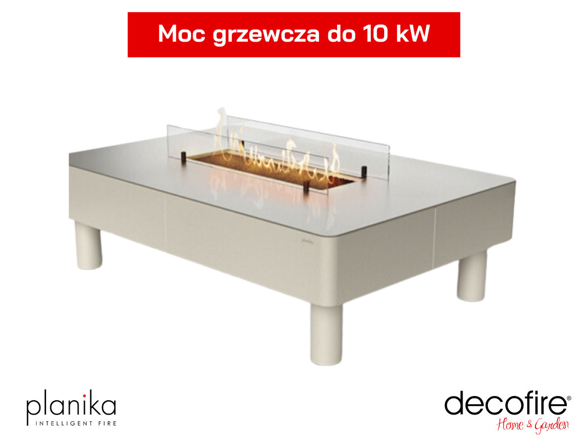 Kominek gazowy Planika Fika moc grzewcza 10 kW