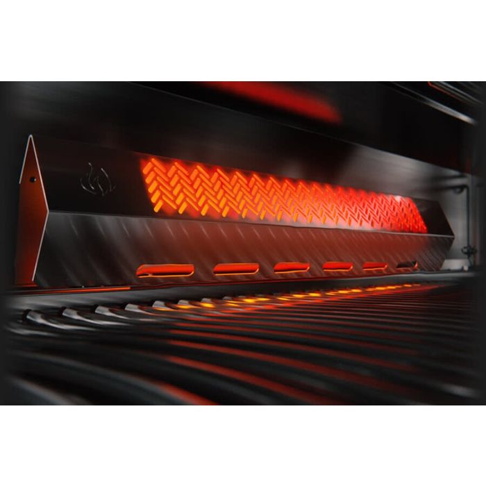 Grill gazowy do zabudowy Napoleon Prestige PRO™ 500 RB na gaz ziemny z tylnym palnikiem na podczerwień (BIPRO500RBNSS-3-CE)