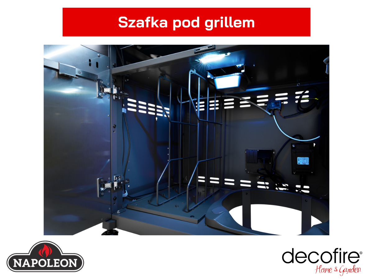Pojemna szafka na butlę z gazem