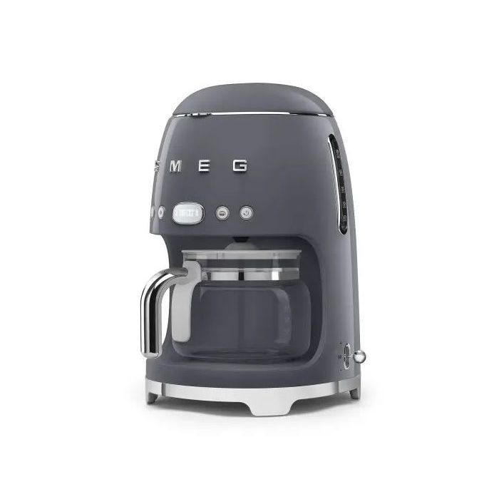 Ekspres przelewowy 50's style Niebieskoszary Smeg (DCF02GREU)