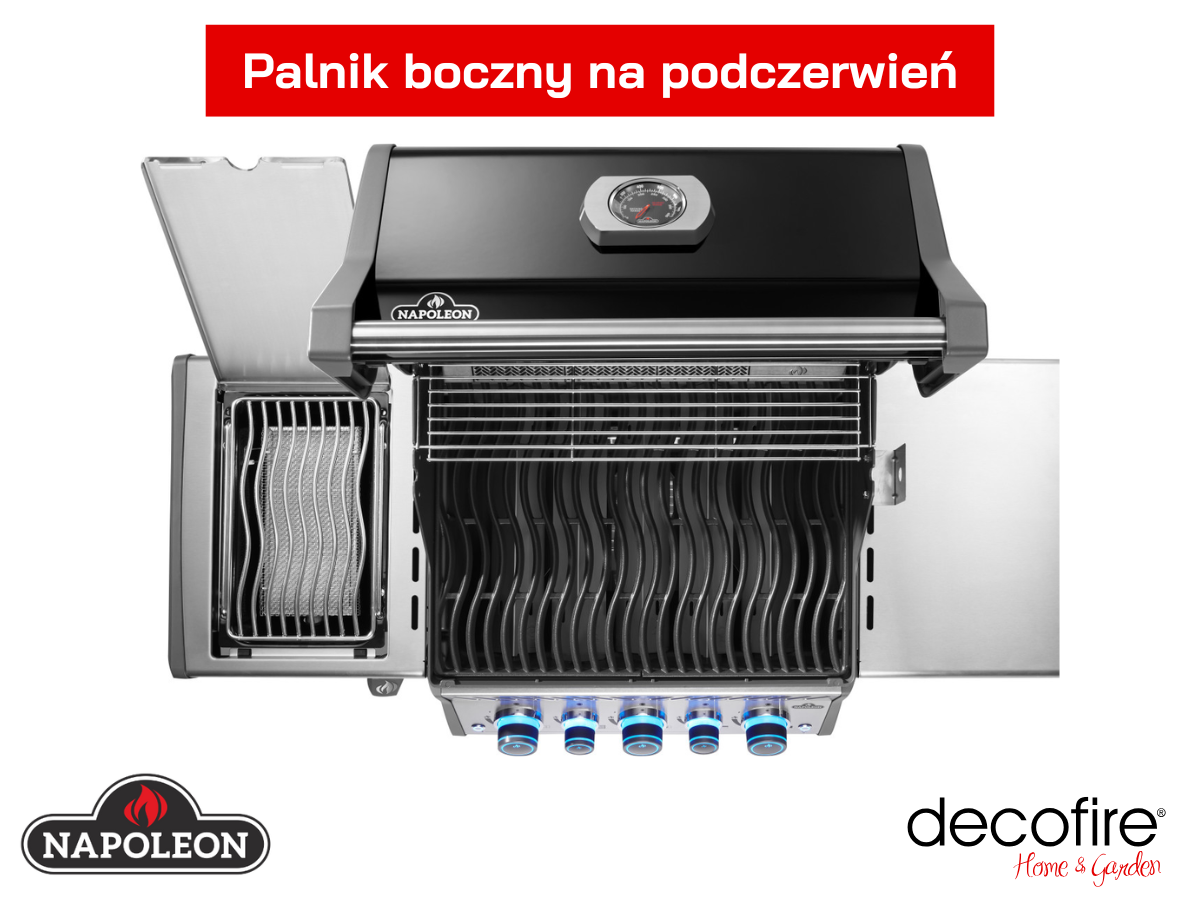 Palnik boczny na podczerwień Sizzle Zone o mocy 4,5 kW