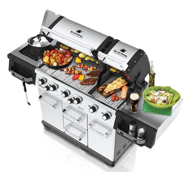 Broil King Imperial XL S - największy wolnostojący grill gazowy Broil King, do zastosowania w gastronomii