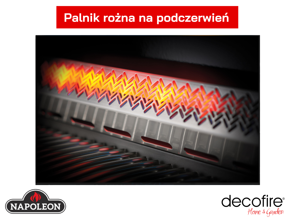 Wysokiej jakości palnik na podczerwień o mocy 5,7 kW