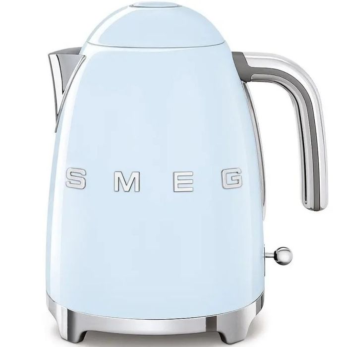 EKSPOZYCJA - Czajnik 1,7L  50's style Pastelowy błękit Smeg (KLF03PBEU) - OUTLET