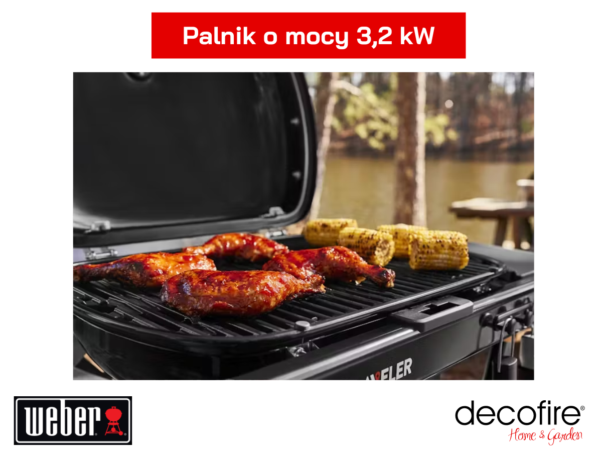 Palnik o mocy 3,2 kW i płynna regulacja gazu