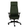 Grospol Fotel biurowy Moon Wood HD black tkanina Fame - 6 kolorów