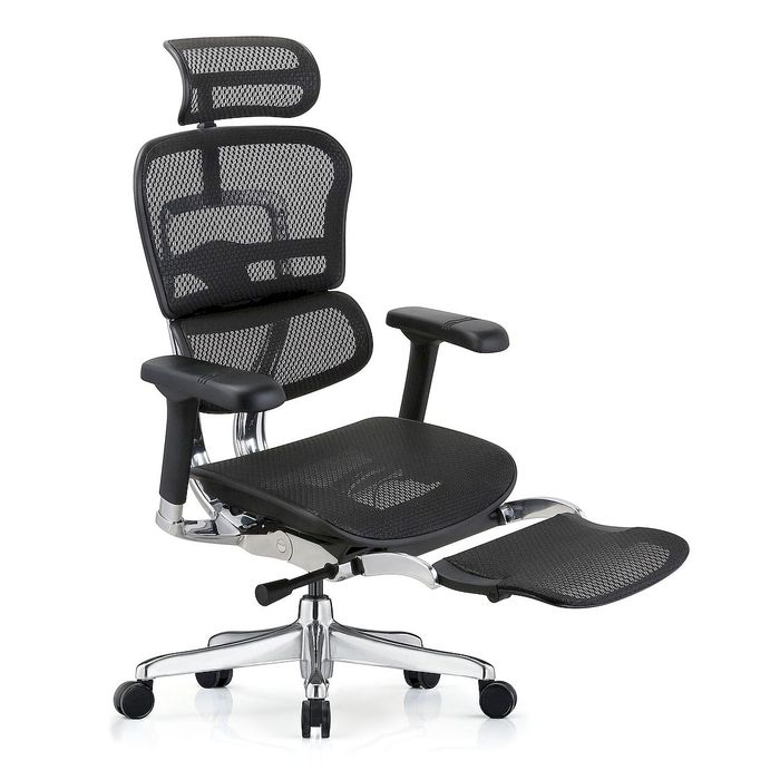Fotel biurowy Grospol Ergohuman 2 Elite ST BS Black