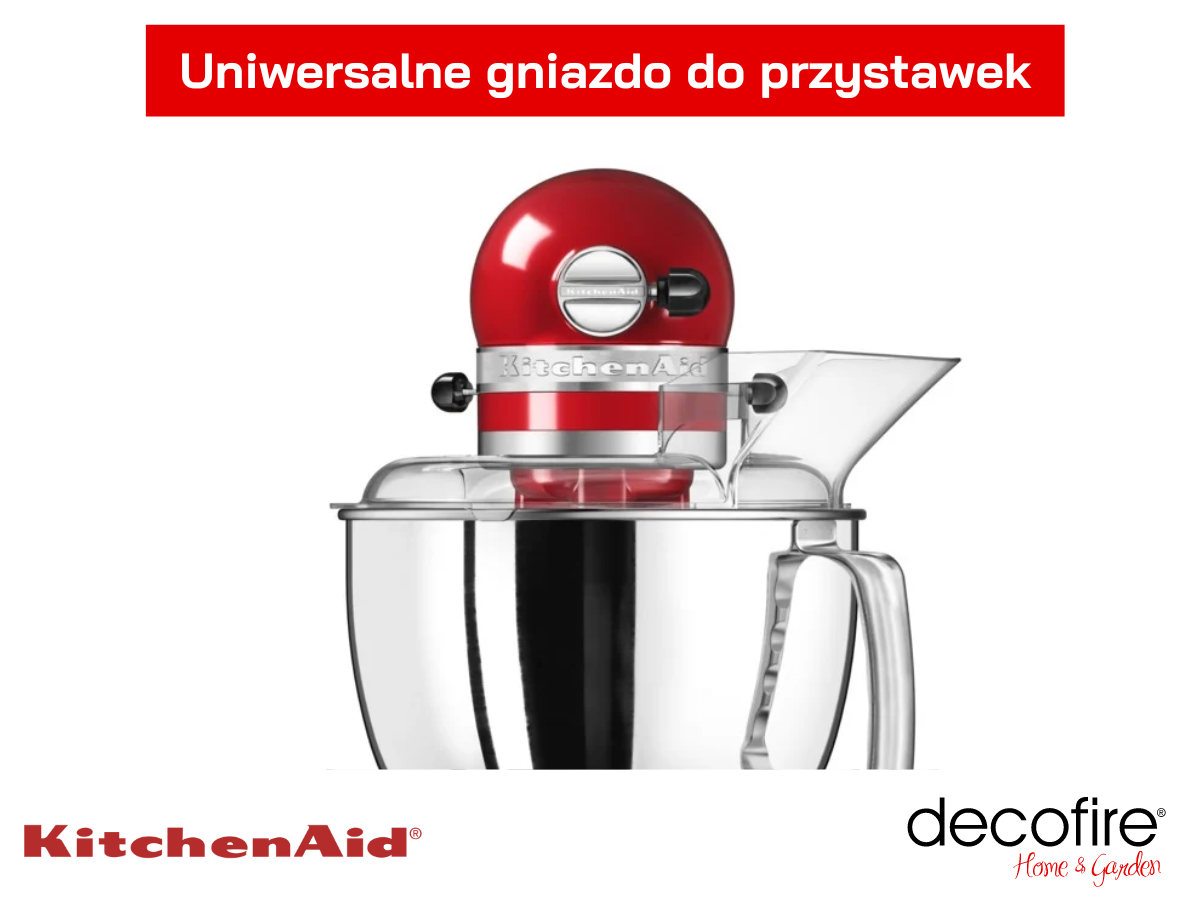 Uniwersalne gniazdo na dodatkowe przystawki w modelu Artisan 5 
