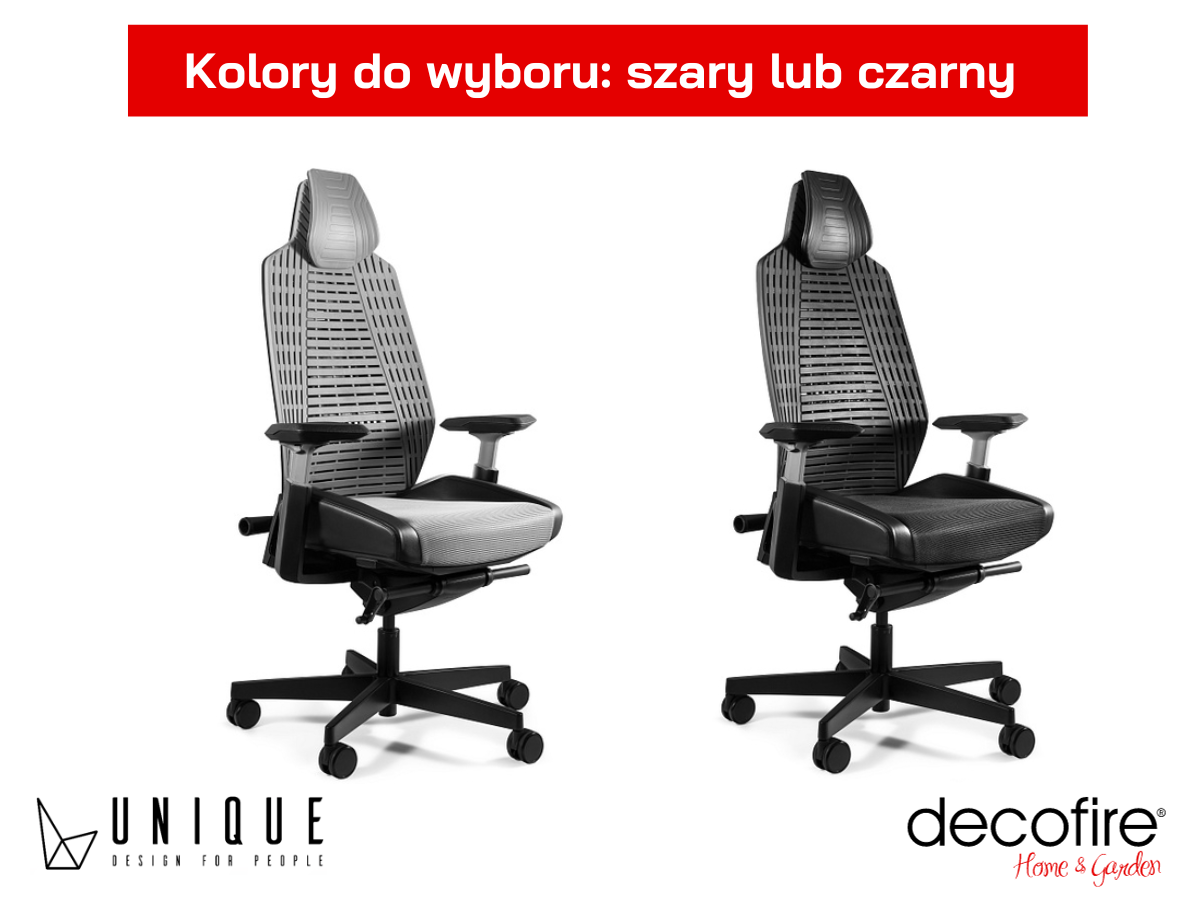 Dwa kolory do wyboru: szary i czarny