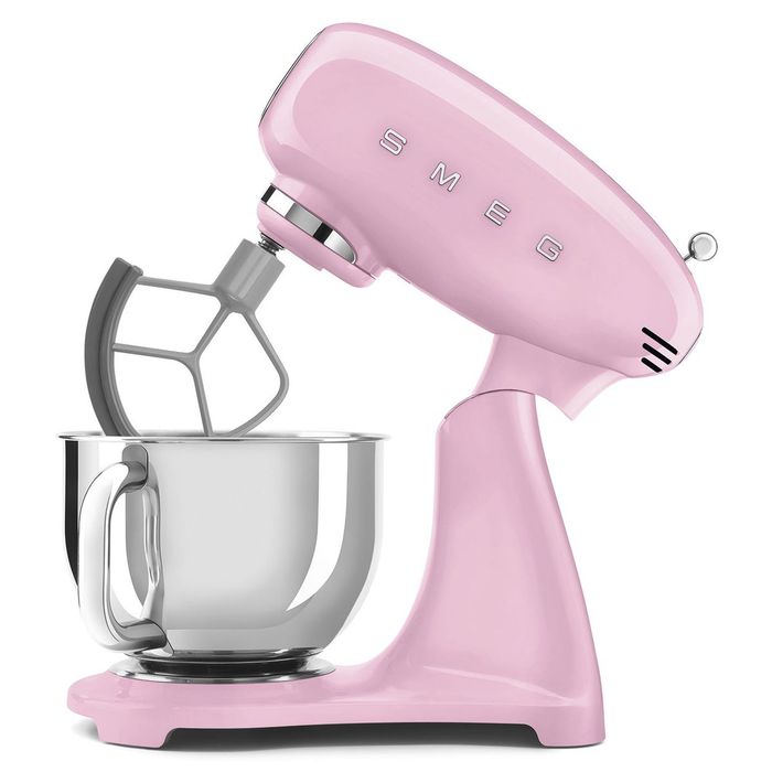 Mikser planetarny 50's Pastelowy róż 4,8L Smeg (SMF05PKEU)