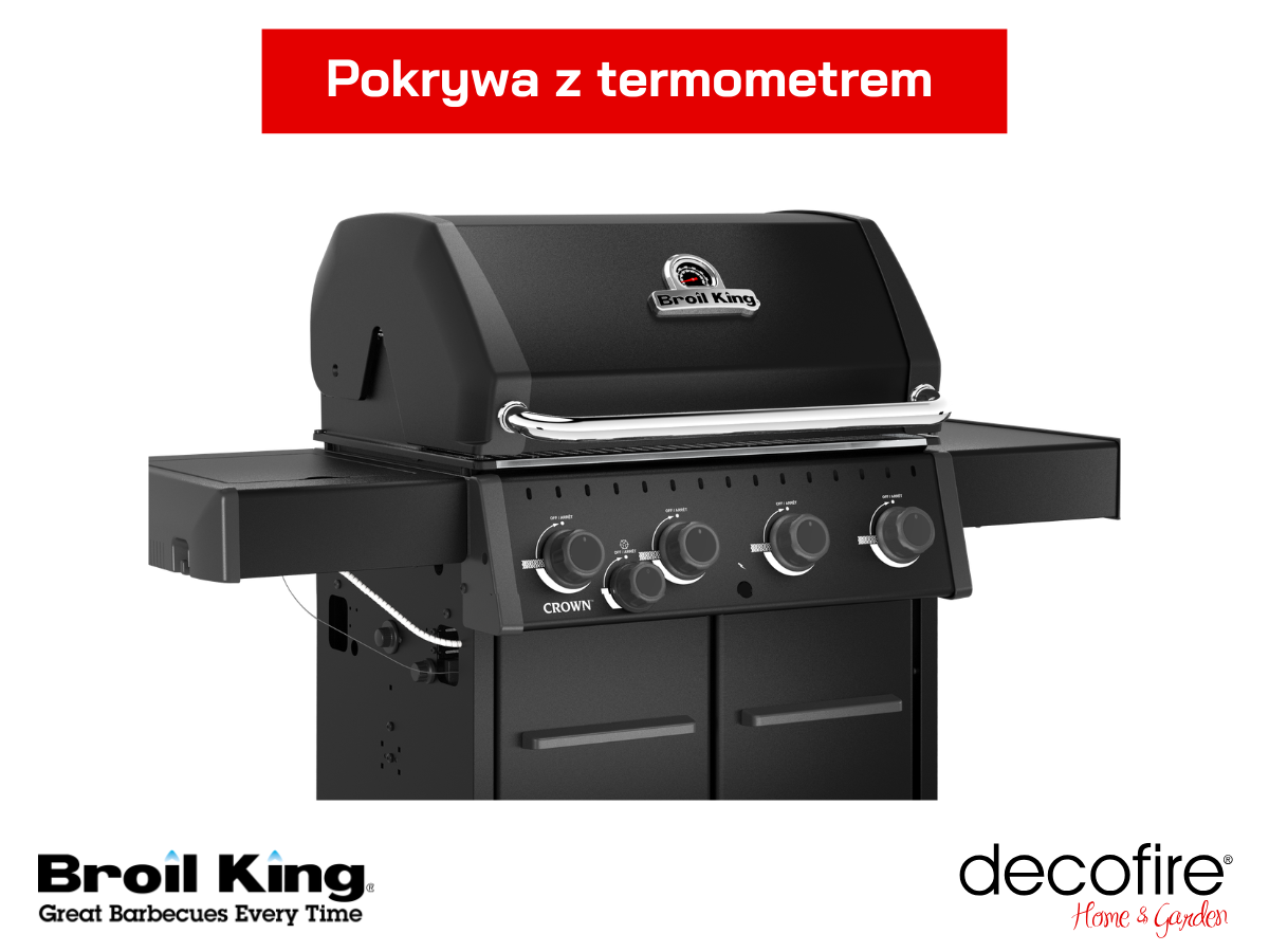 Pokrywa z technologią Roll-On i termometrem Deluxe Accu-Temp™