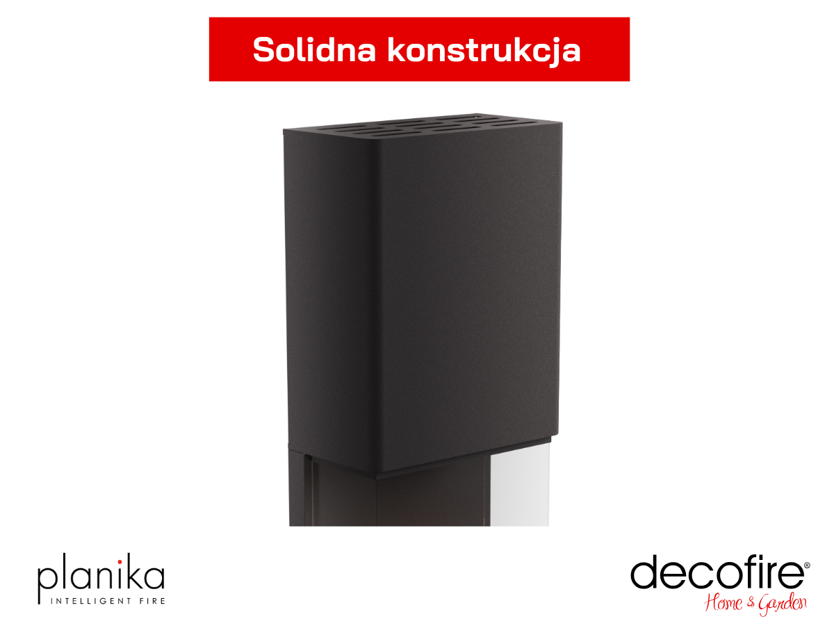 Biokominek Planika Vertis – solidna konstrukcja