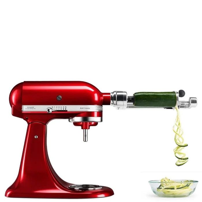 Zestaw Premium Mikser Artisan 5 Candy Apple 4,8L KitchenAid (BUNDLEPREMIUMCA)