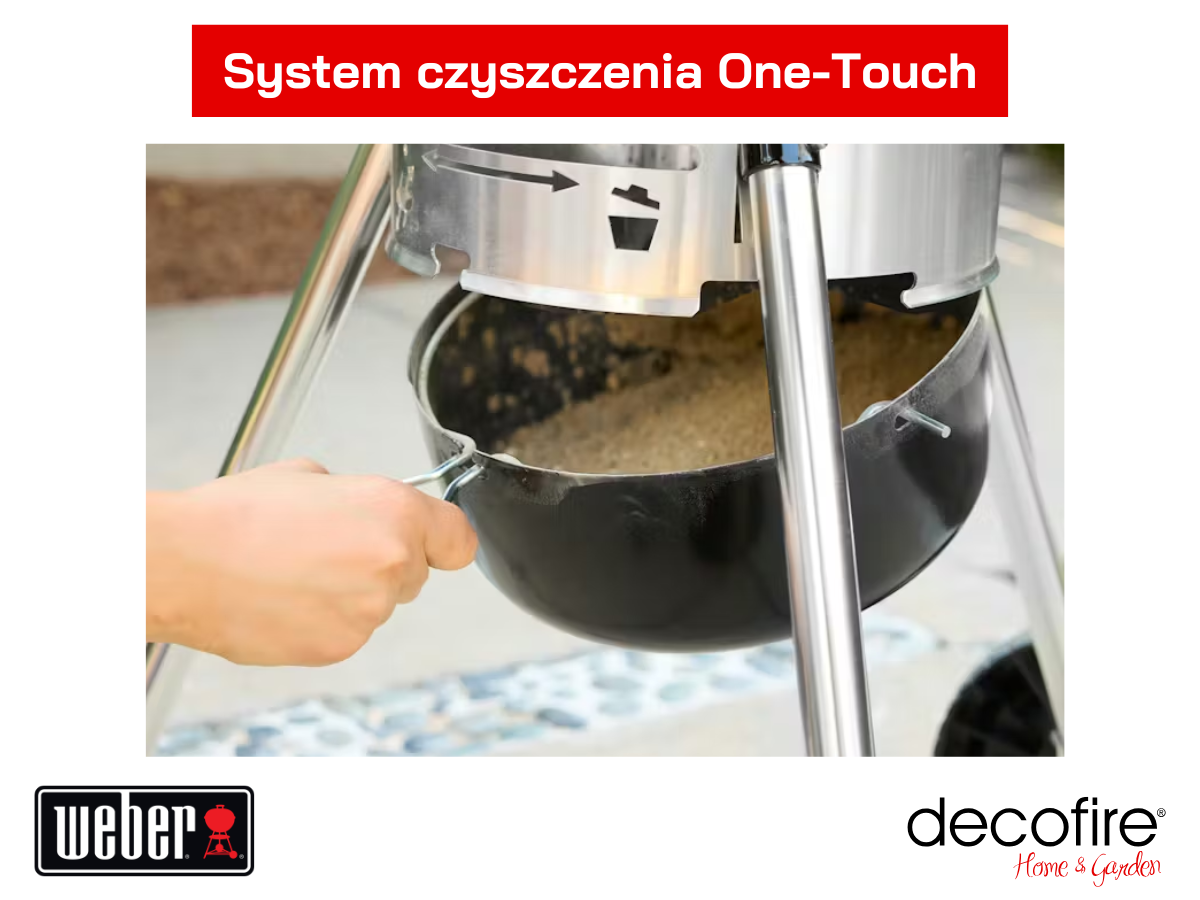 Wygodny system czyszczenia One-Touch