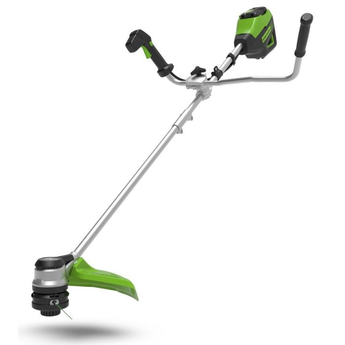 Greenworks Kosa / Podkoszarka z uchwytem rowerowym GD60BCB 60V (GR 2108407) 