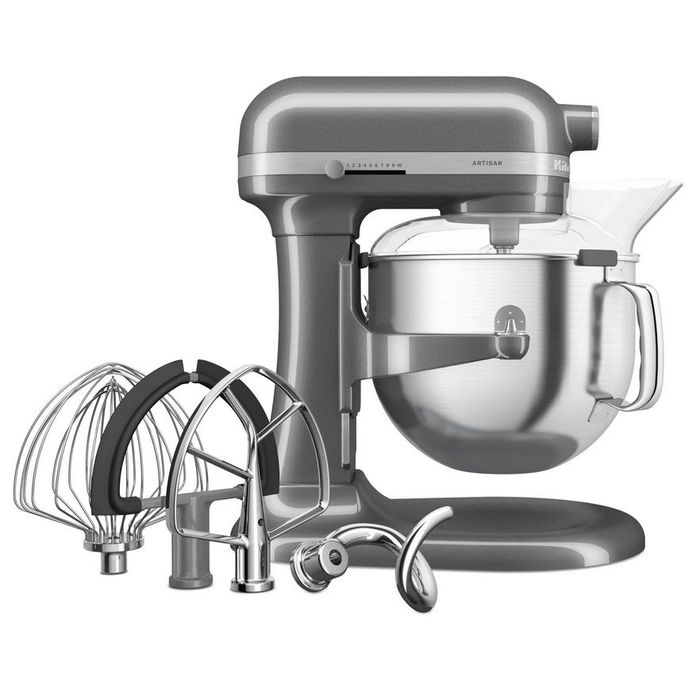 Mikser Artisan z podnoszoną dzieżą Medallion Silver 6,6L KitchenAid (5KSM70SHXEMS)