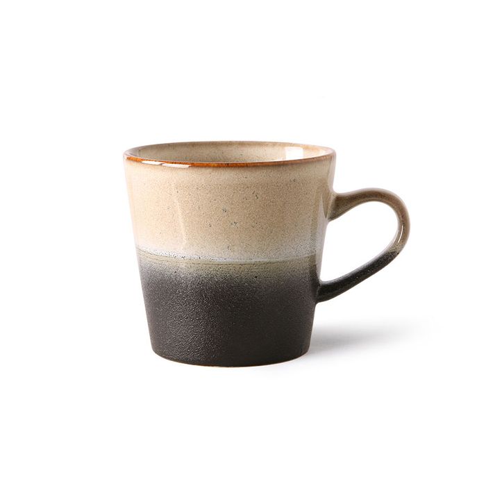 HKliving Kubek ceramiczny 70S: Americano Mug, Rock