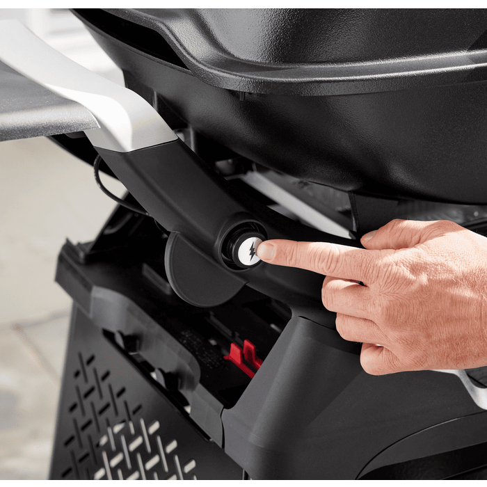 Grill gazowy Weber Q 2200N ze stolikami bocznymi i wózkiem Premium (1501105)