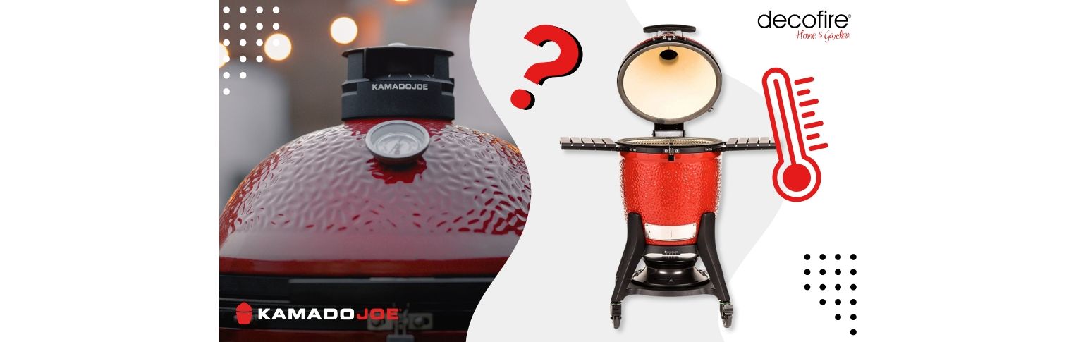 Jak kontrolować temperaturę na grillu węglowym Kamado Joe?