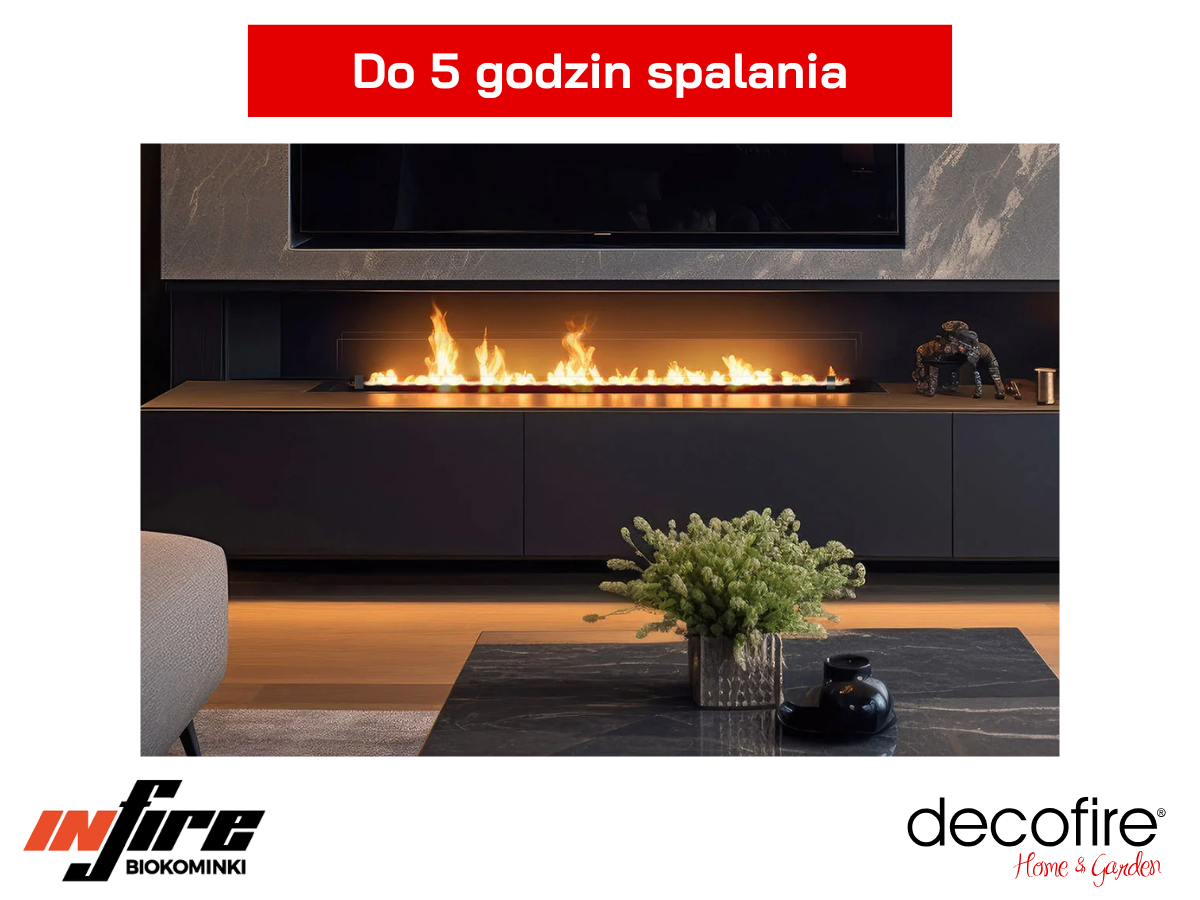 Długi czas pracy wkładu do zabudowy Infire INSERT Slim 2000