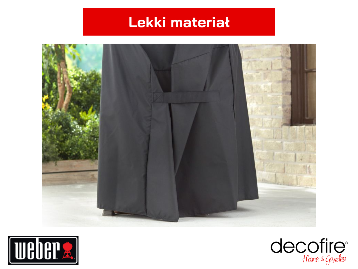 Pokrowiec na grille Weber Premium seria Spirit 200, 300 / Spirit II 300 – trwały i lekki materiał