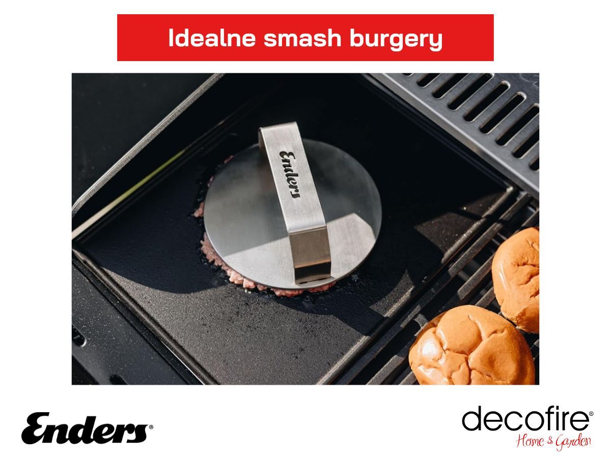 Perfekcyjne smash burgery z grilla