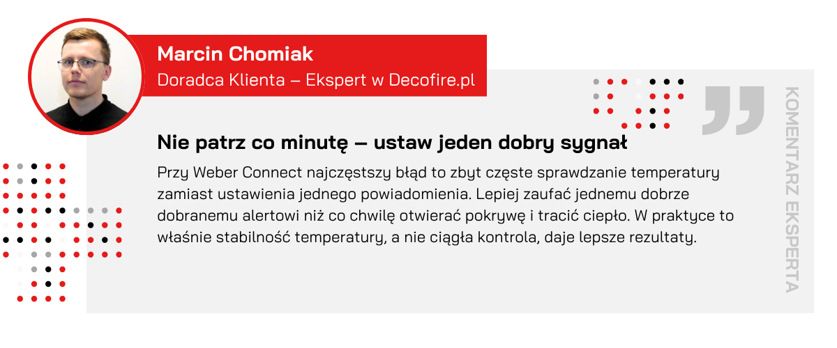Opinia eksperta o systemie Weber Connect