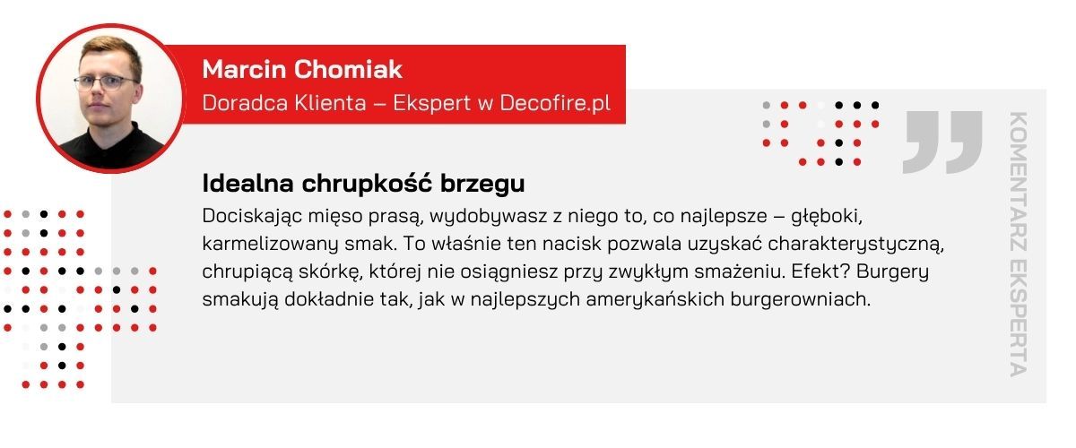 Prasa do burgerów ze stali nierdzewnej Enders (8824)