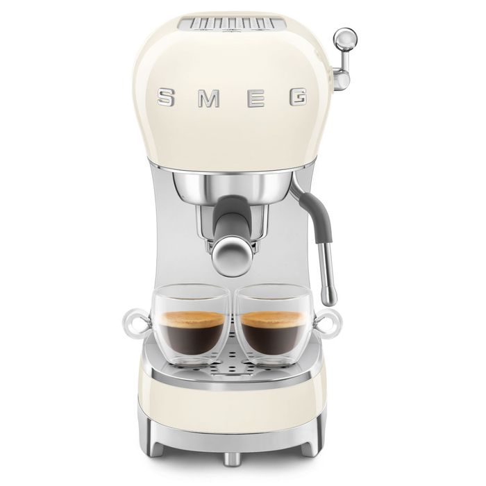 Ekspres kolbowy 50's style Kremowy Smeg (ECF02CREU)