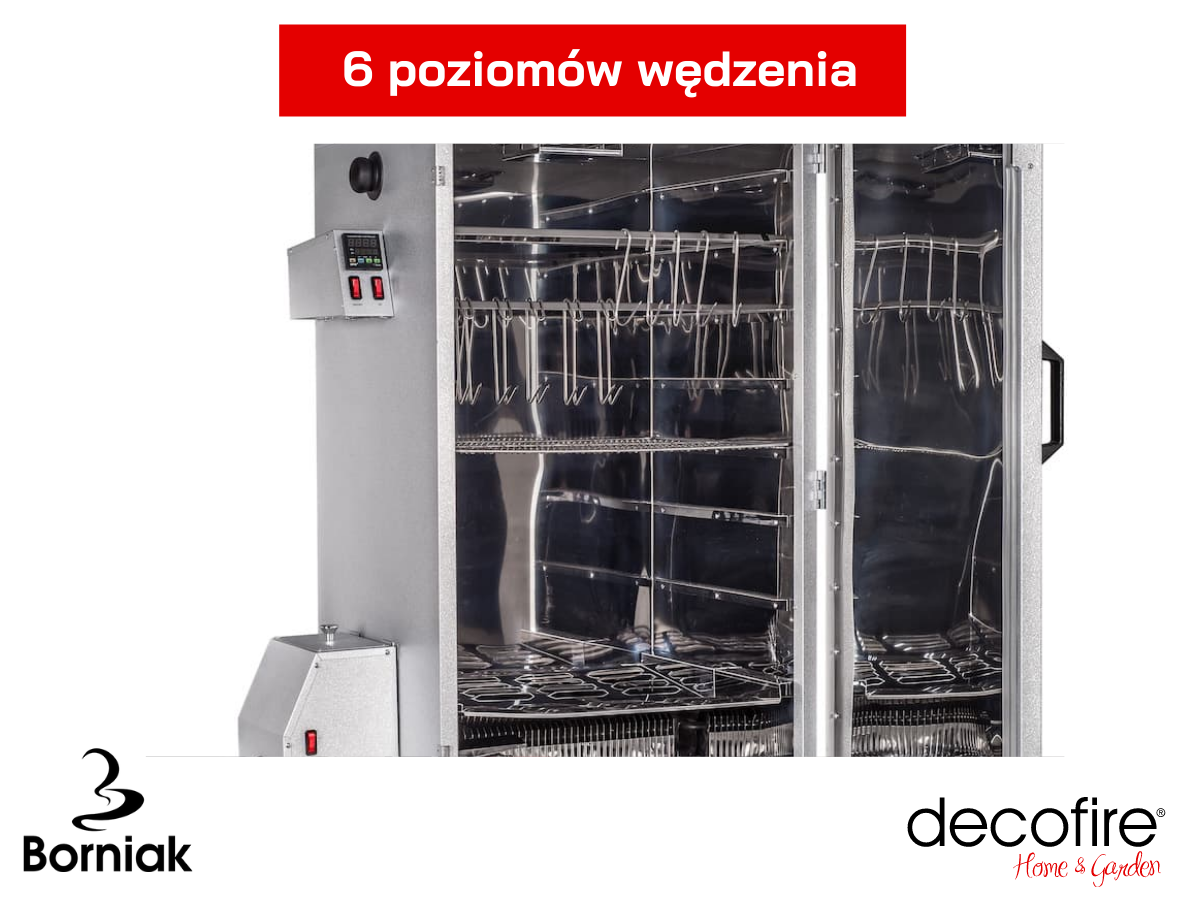 6 poziomów wędzenia