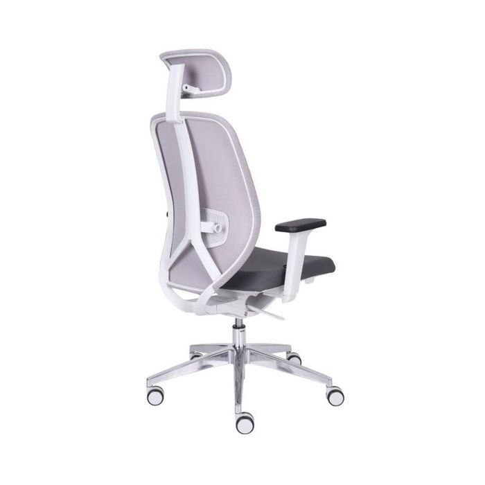 Grospol Ergonomiczny fotel biurowy 4U GS HD chrome tkanina Synergy - 12 kolorów