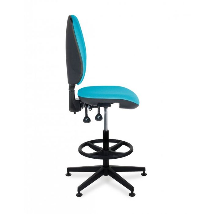Fotel biurowy Grospol Starter BP Ring Base tkanina Cura - 8 kolorów