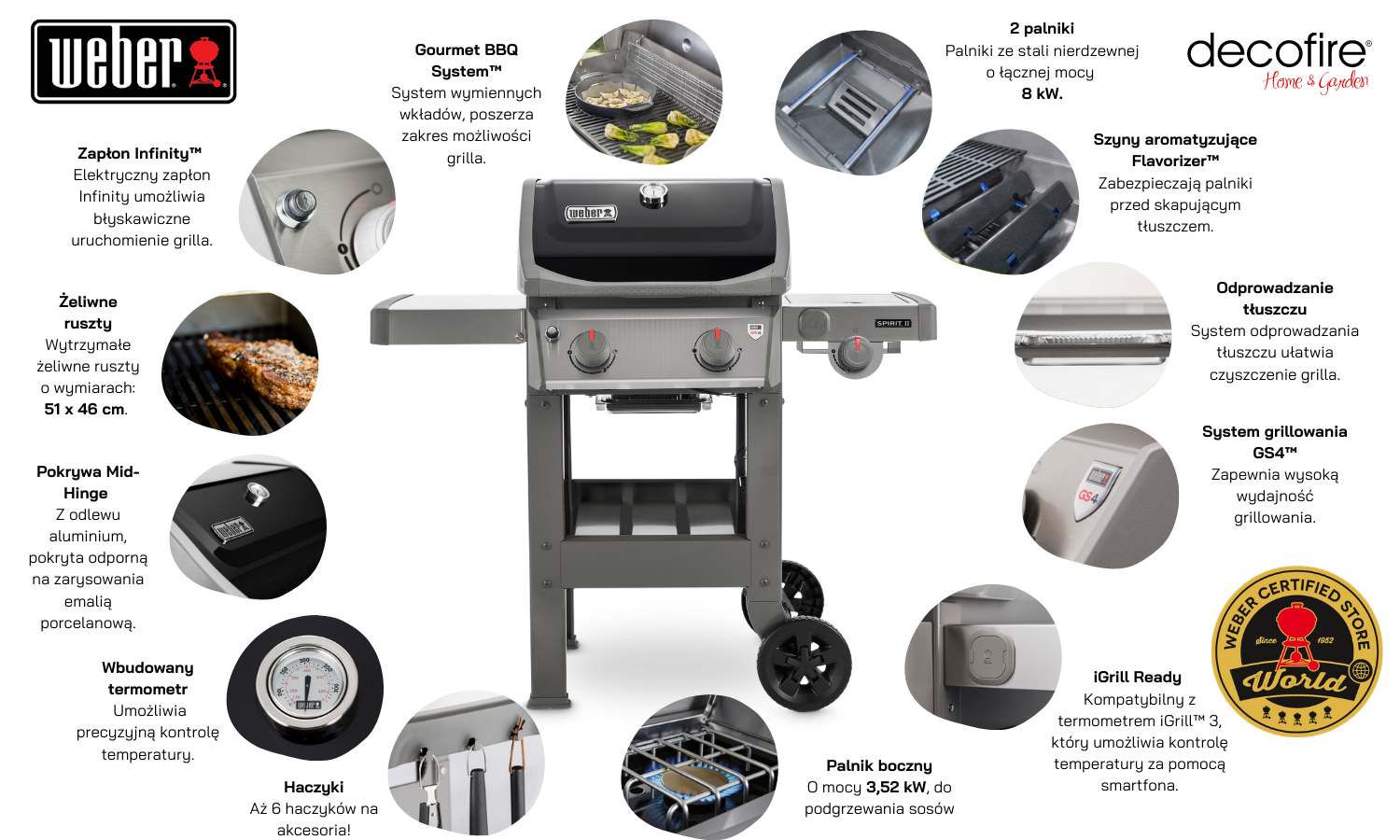 Grill gazowy Weber Spirit II E-220