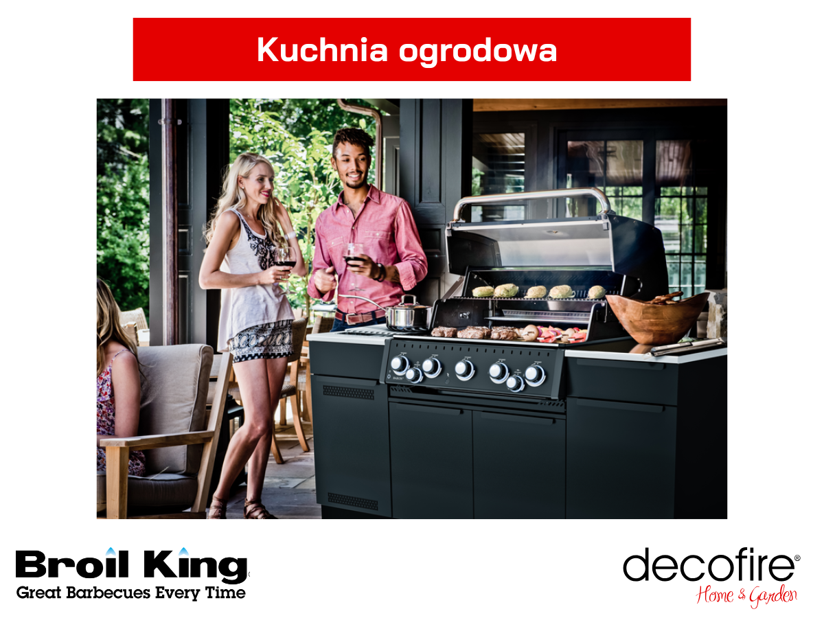 Kuchnia ogrodowa – grill do zabudowy Broil King