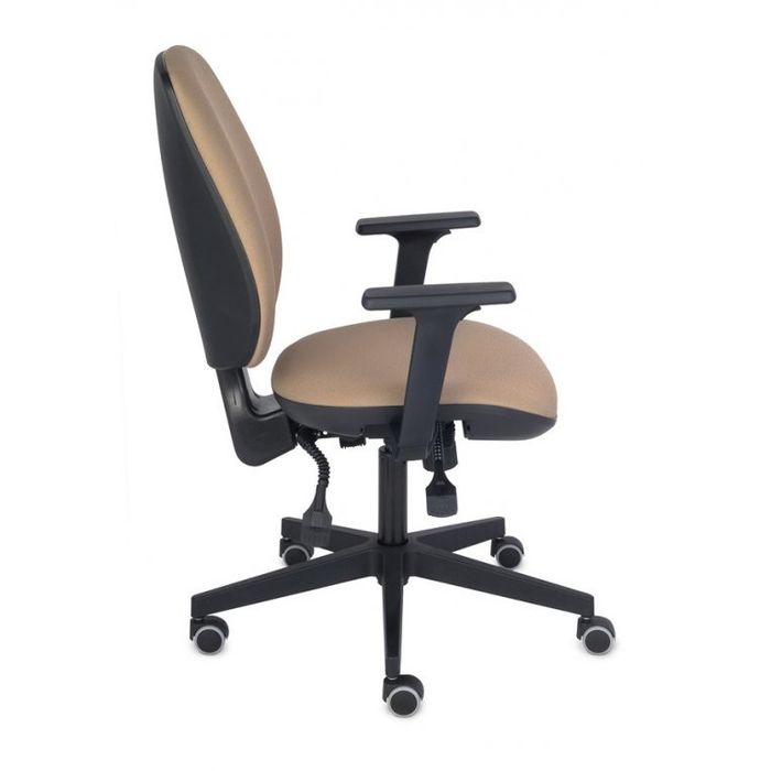 Fotel biurowy Grospol Starter 3D black tkanina Valencia - 12 kolorów