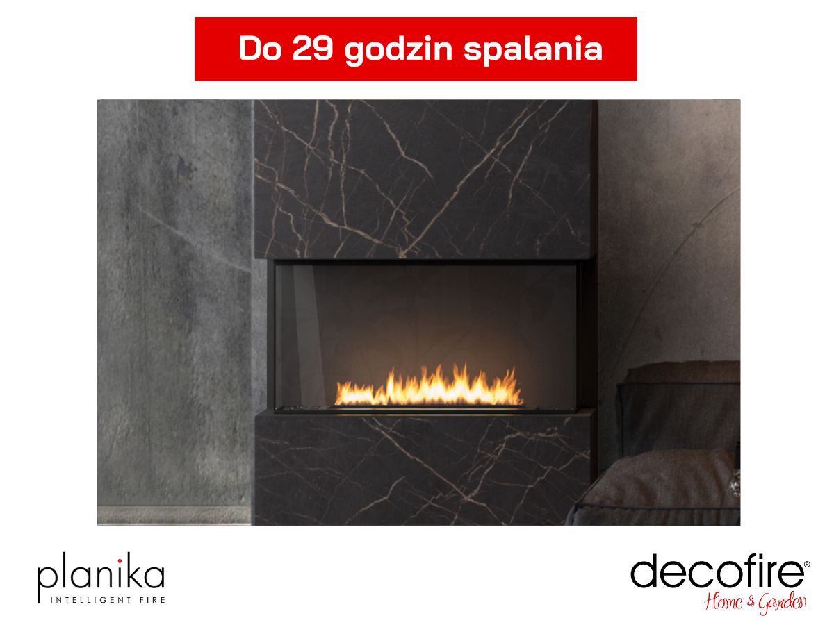 Biokominek automatyczny Stone Laurent - do 29 godzin spalania