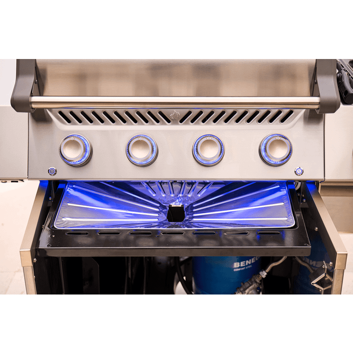 Grill gazowy Napoleon Prestige PRO 500 z palnikiem rożna i palnikiem bocznym Sizzle Zone (PRO500VXRSIBPSS-PL)