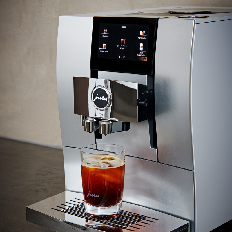Ekspres do kawy Z10 Aluminium White przygotowuje specjał typu Cold Brew 