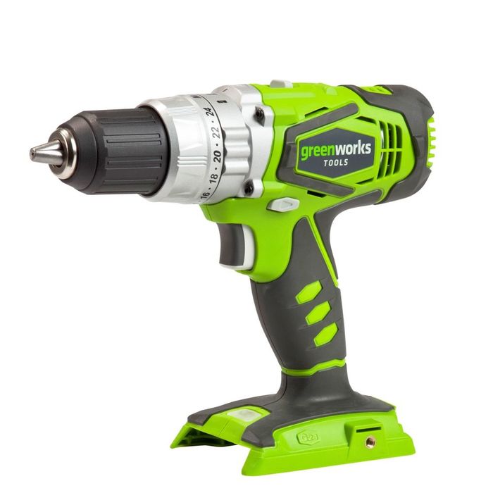 Greenworks Akumulatorowa Wiertarko-Wkrętarka udarowa 24V (3801107)