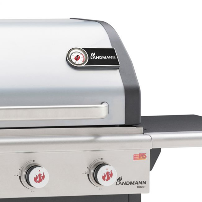 Grill gazowy Landmann Triton PTS 3.0 srebrny (12930)